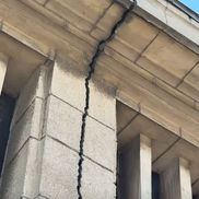 Probleme la Sala Sporturilor din Constanța / FOTO: Facebook @HoriaConstantinescuANPC