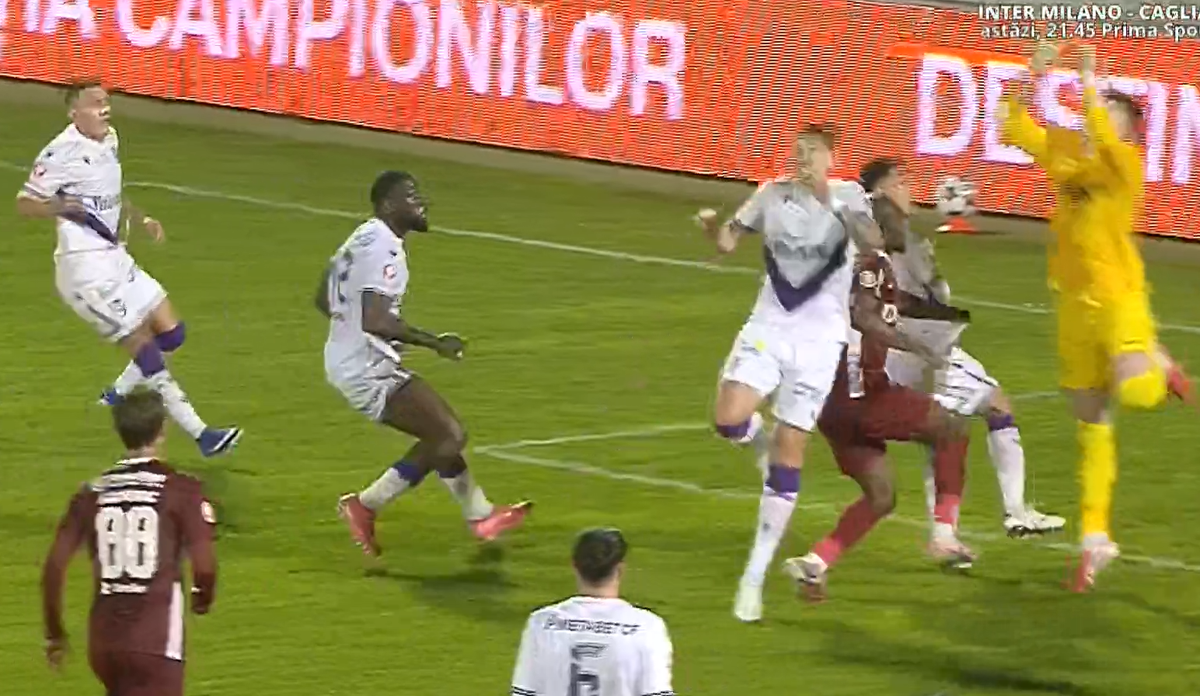 Fază Istvan Kovacs FC Argeș - CFR Cluj