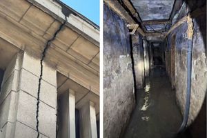 Imagini șocante! Sala Polivalentă cu mare istorie în România a devenit un pericol public: „Risc de tragedie” » În ea încă se joacă meciuri de primă ligă