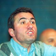 Conferința ținută de Hagi la două zile după România - Slovenia / Sursă foto: Arhivă Gazeta Sporturilor