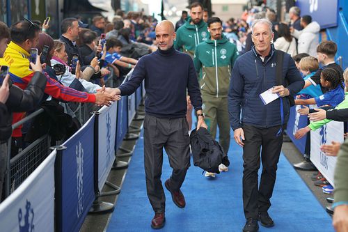 Pep Guardiola, antrenorul lui Manchester City/ FOTO GettyImages