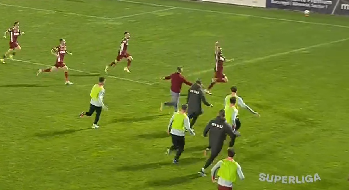 Gol Adrian Păun FC Argeș - CFR Cluj