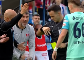 Faza care l-a scos din minți pe Adrian Mihalcea: penalty și eliminare în Oțelul - UTA