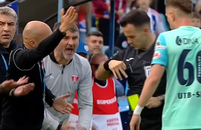Faza care l-a scos din minți pe Adrian Mihalcea: penalty și eliminare în Oțelul - UTA
