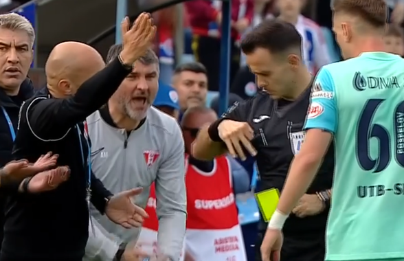 Faza care l-a scos din minți pe Adrian Mihalcea: penalty și eliminare în Oțelul - UTA