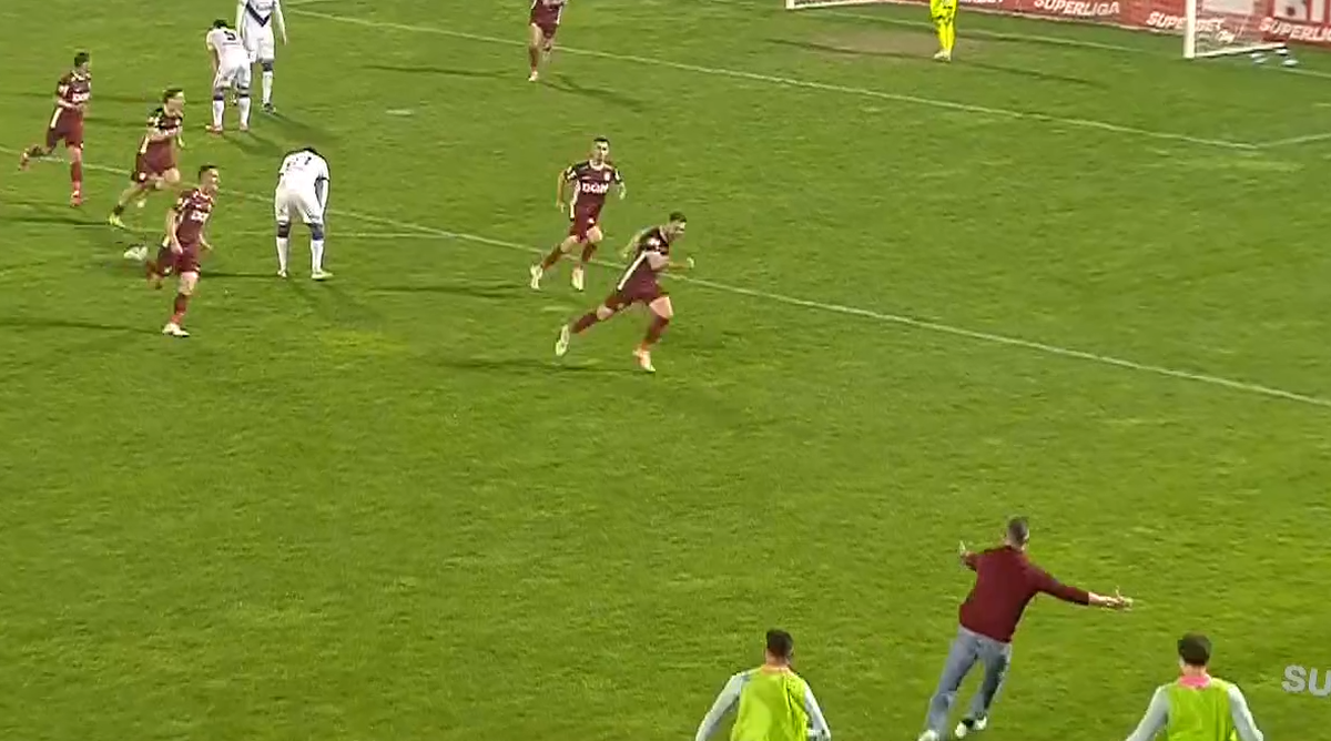 Gol Adrian Păun FC Argeș - CFR Cluj