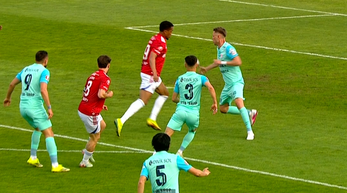 Eliminare Dmytro Pospelov în Oțelul - UTA