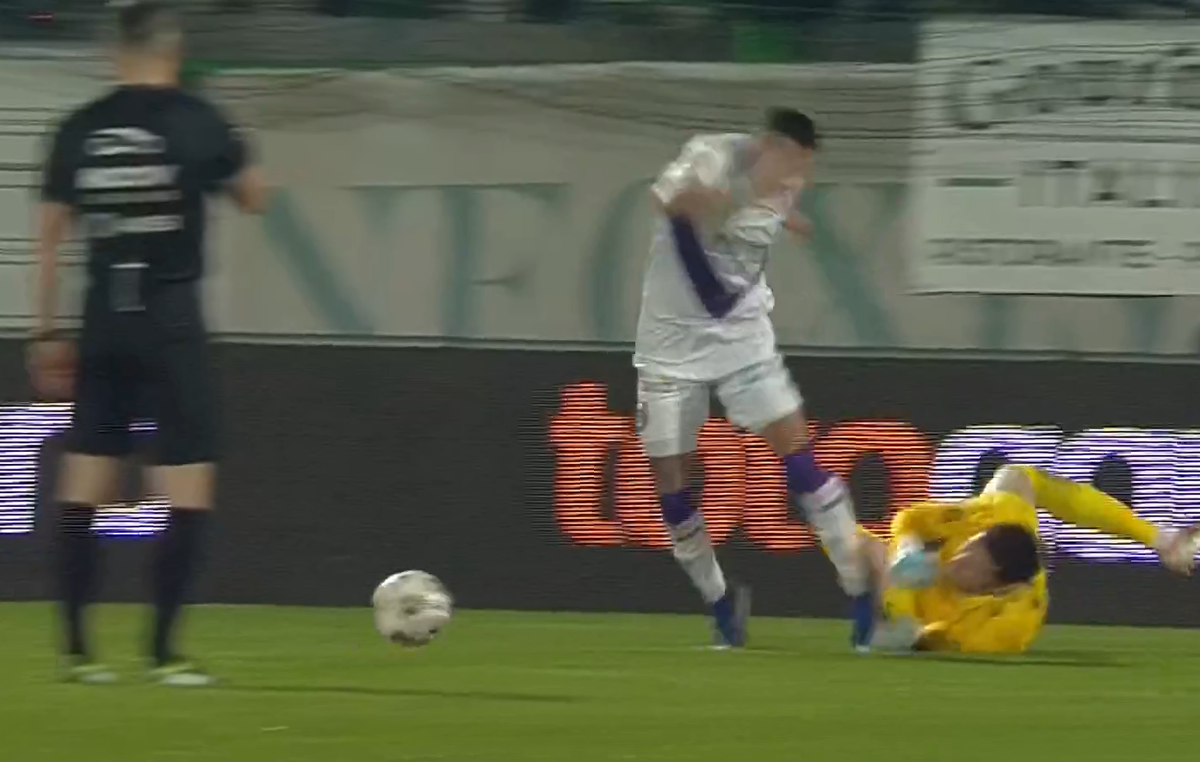 Fază Istvan Kovacs FC Argeș - CFR Cluj