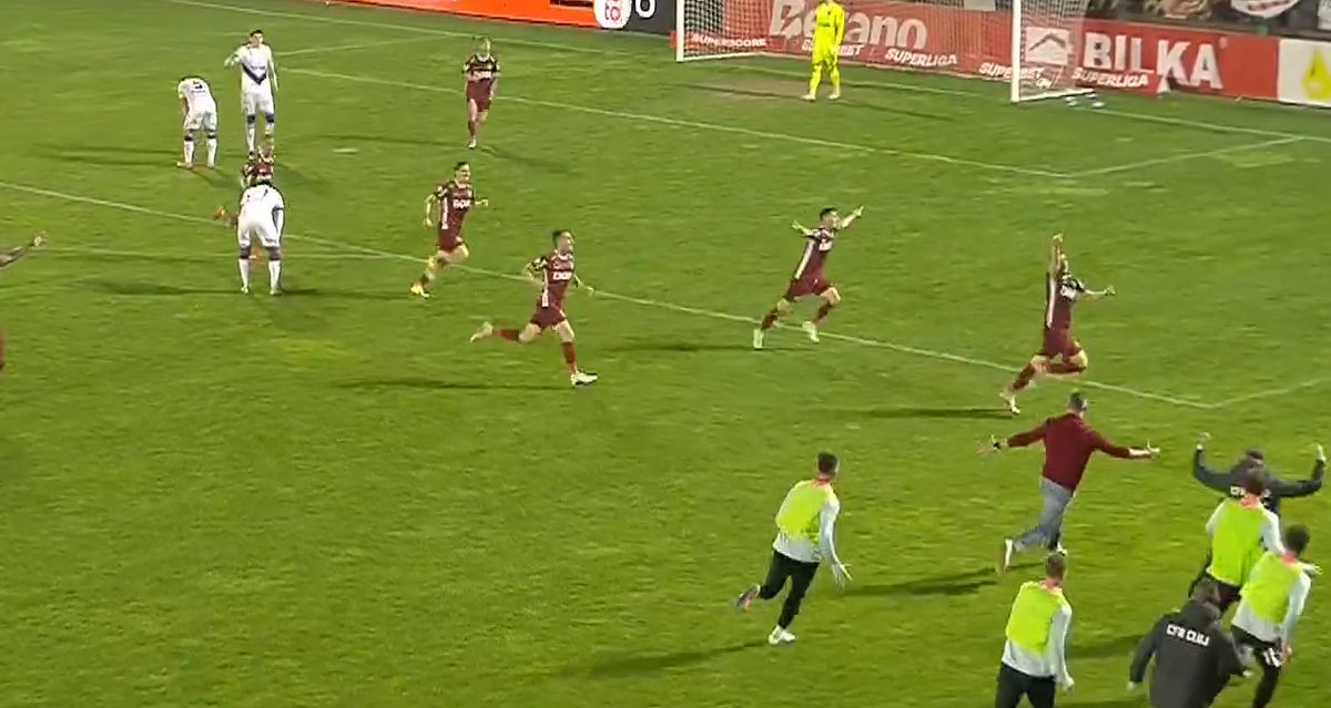 Gol Adrian Păun FC Argeș - CFR Cluj