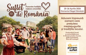 Cea mai amplă ediție de până acum a festivalului Suflet de România, pe Domeniul Regal Săvârșin, pe 25 și 26 aprilie