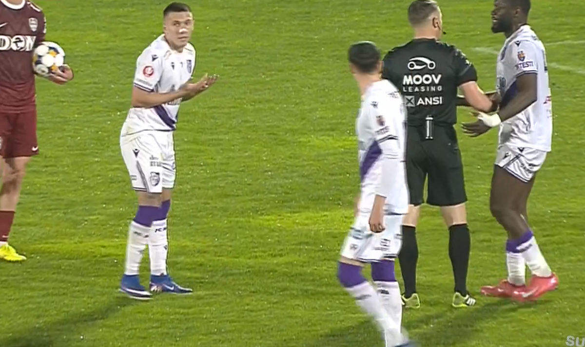 Fază Istvan Kovacs FC Argeș - CFR Cluj