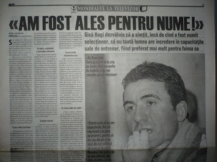 Paginile din Gazetă, după conferința amintită