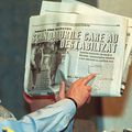 Conferința ținută de Hagi la două zile după România - Slovenia / Sursă foto: Arhivă Gazeta Sporturilor