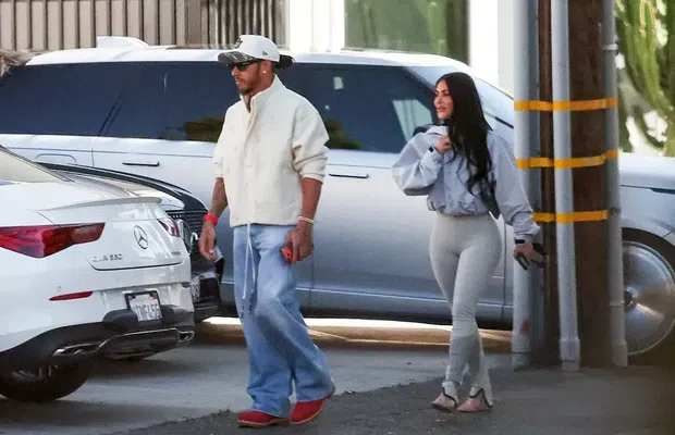 Imaginile care le-au deconspirat planurile » Unde au fost surprinși Kim Kardashian și Lewis Hamilton