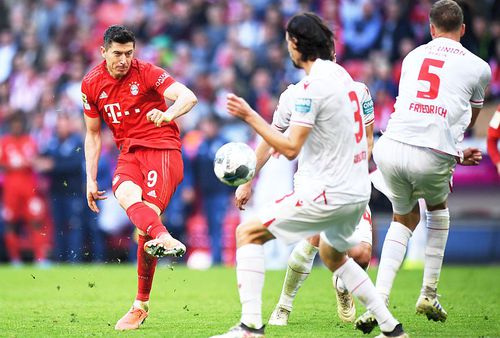 Lewandowski în Bayern-Union Berlin, în tur, foto: Guliver/gettyimages.com