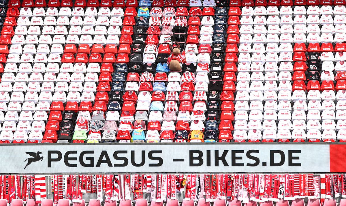 BUNDESLIGA. Până la urmă, tribunele n-au fost goale în Koln - Mainz :) » Soluție inedită a nemților