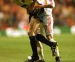 FOTO Hagi și Popescu Cupa UEFA 2000 Galatasaray - Arsenal finala
