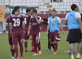 Buchta, Gecov și Sapina în primul „11” » Cum arăta Rapidul la ultimul meci din Liga 1