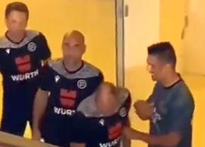 Imaginile cu arbitrul Lahoz și Casemiro au devenit virale » Ce au făcut înainte de Cadiz - Real Madrid