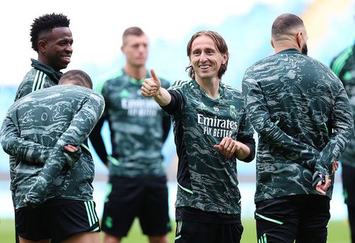 Luka Modric la Real Madrid, foto: Guliver/gettyimages