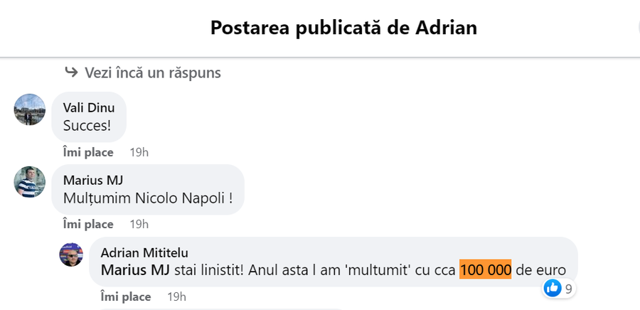 Acuzații dure între Adrian Mititelu și Marcel Iancu, susținătorul lui Nicolo Napoli. „A inițiat o campanie de propagandă și intoxicări” vs „M-ați furat cu japca”