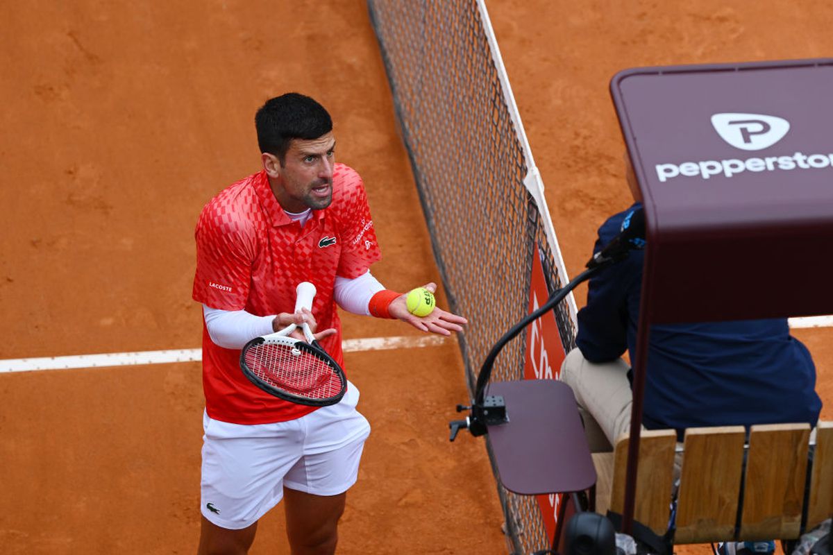 Holger Rune - Novak Djokovic, sfert la ATP Roma