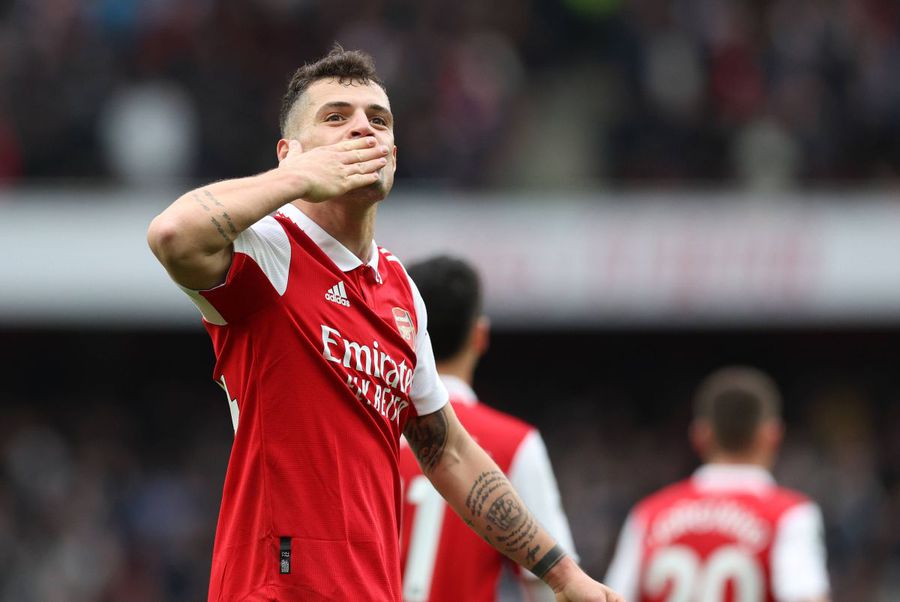 Mijlocașul elvețian Granit Xhaka (30 de ani) s-a întors în Premier League / Foto: Imago Luni s-a închis mercato în Top 5 campionate din Europa » Cele mai importante transferuri în 2025-2026