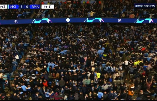 „Poznan” pe Etihad după calificarea în finala Ligii » Cum au ajuns fanii lui City să petreacă în stilul ultrașilor polonezi