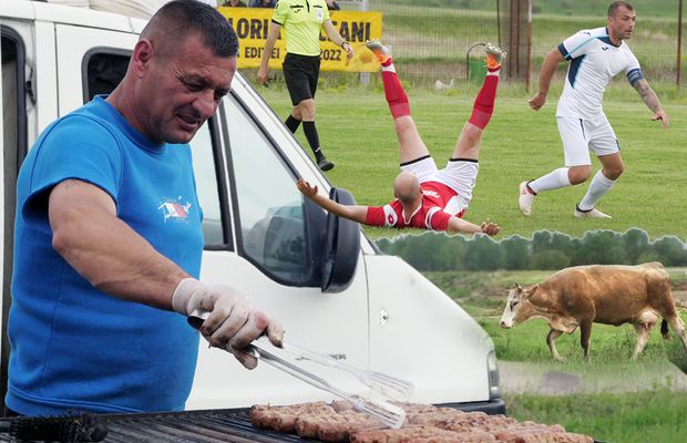 Talpan, rezolv-o p-asta! Doi antrenori s-au certat și fiecare și-a înființat echipa lui: „Jandarmeria a venit doar ca să nu li se urce băutura la cap”