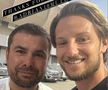 Adrian Mutu și Ivan Rakitic