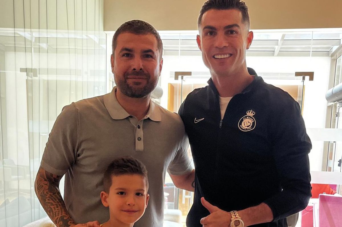 Adrian Mutu, întâlnire cu Cristiano Ronaldo