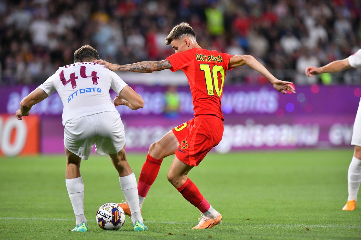 FCSB - CFR Cluj, meci tare pe arena din Ghencea