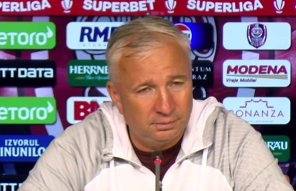 Dan Petrescu fără milă după doar o etapă: „Eu vreau jucători de valoare!” + transferurile pregătite de CFR Cluj