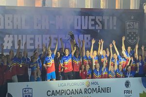 CSM București, campioana României pentru a șaptea oară » Adi Vasile, criptic privind viitorul său: „Aveți răbdare!”
