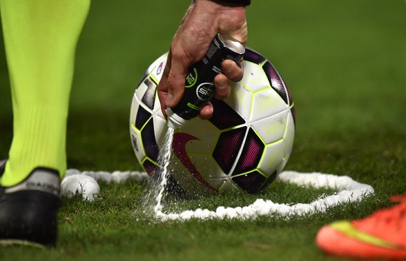 FIFA a pierdut procesul cu inventatorul spray-ului pentru arbitri » Suma uriașă pe care trebuie să o achite