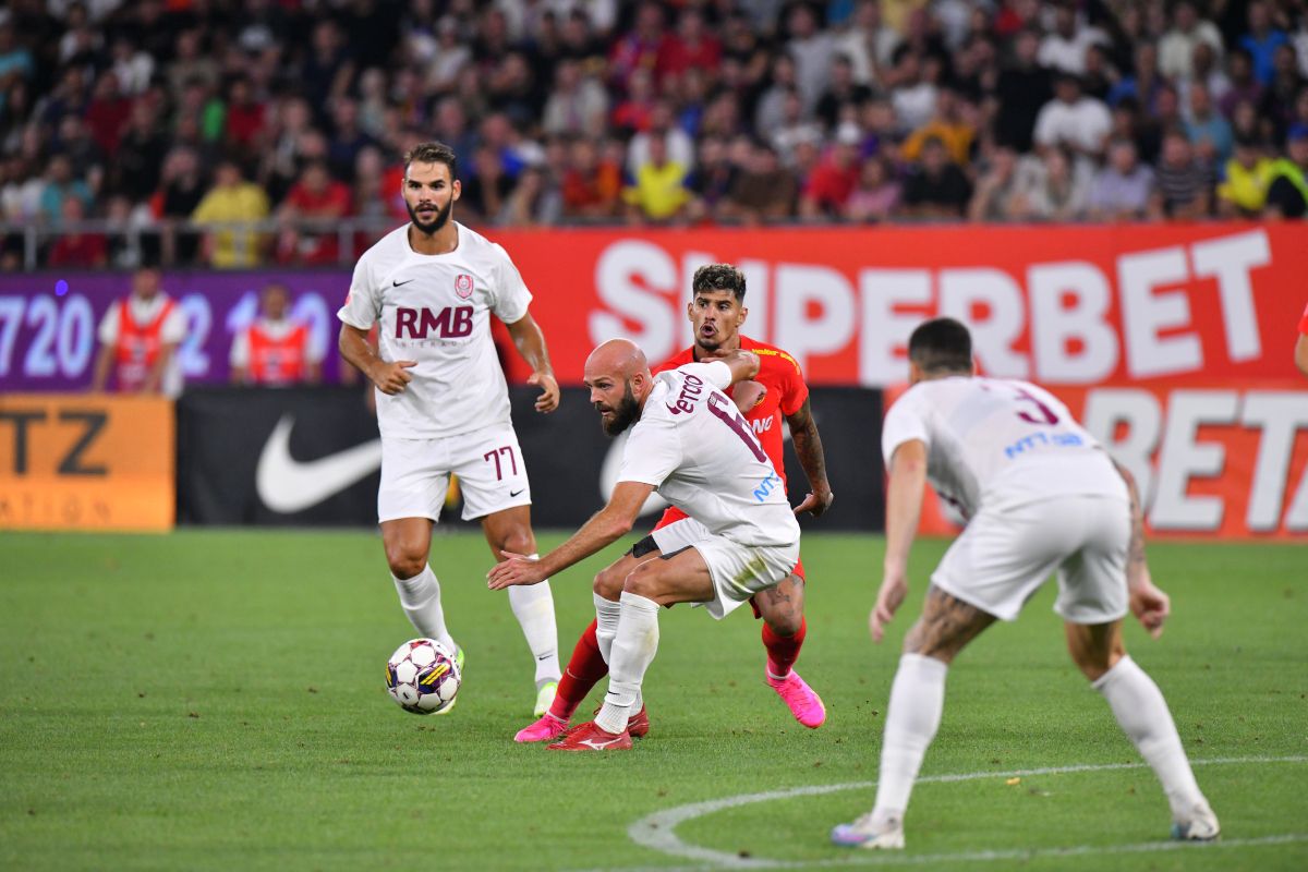 FCSB - CFR Cluj, meci tare pe arena din Ghencea