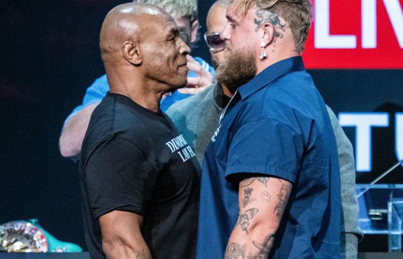 Mike Tyson către Jake Paul: ”Ești gras și îți atârnă carnea pe tine, nu-mi poți face niciun rău”