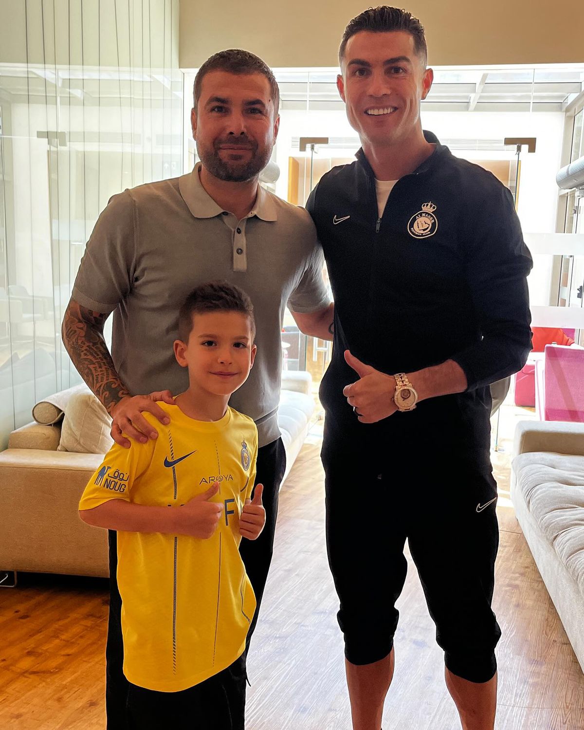 Adrian Mutu, întâlnire cu Cristiano Ronaldo