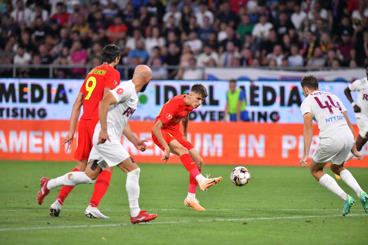 FCSB - CFR Cluj, meci tare pe arena din Ghencea
