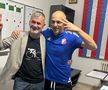 FC Botoșani a învins-o cu 1-0 pe CS Mioveni în manșa tur a barajului pentru promovarea/menținerea în Superligă. Finanțatorul Valeriu Iftime și antrenorul Bogdan Andone au sărbătorit împreună.