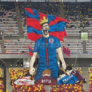 Scenografia pregătită de FCSB / FOTO: GSP
