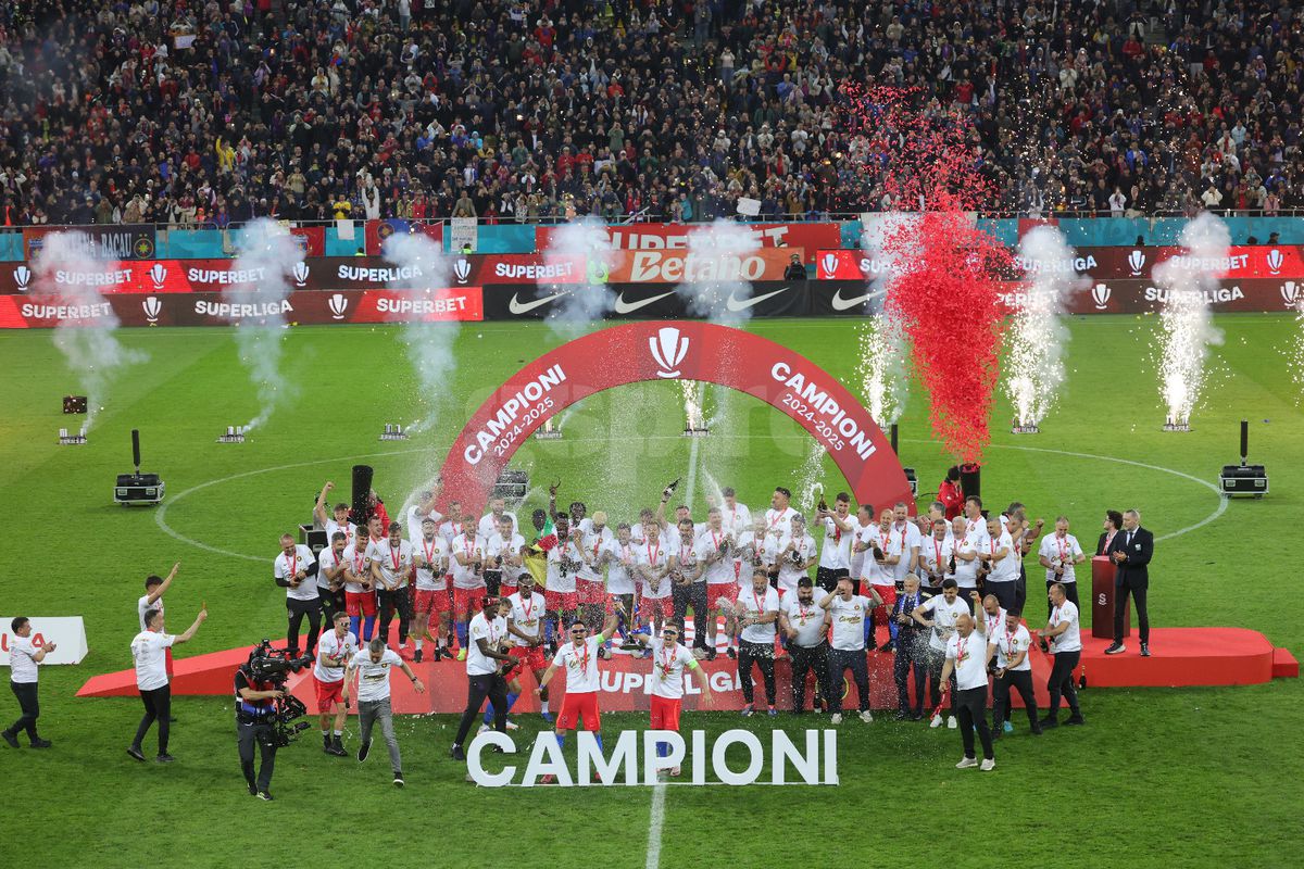 FCSB - sărbătoare de titlu // 17.05.2025