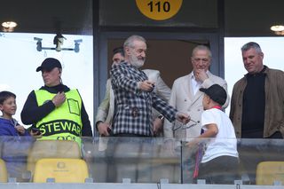 Gigi Becali, apariție spectaculoasă și o promisiune la venirea pe Arena Națională: „O să o aduc aici!”