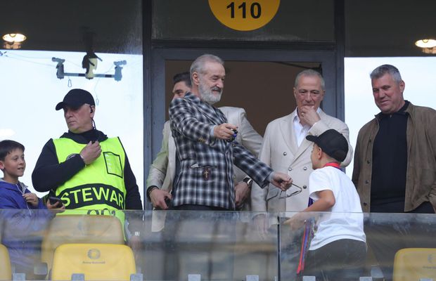 Gigi Becali, apariție spectaculoasă și o promisiune la venirea pe Arena Națională: „O să o aduc aici!”