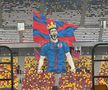 Scenografia pregătită de FCSB / FOTO: GSP