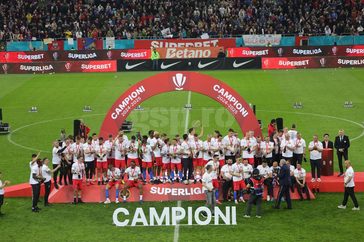 FCSB - sărbătoare de titlu // 17.05.2025