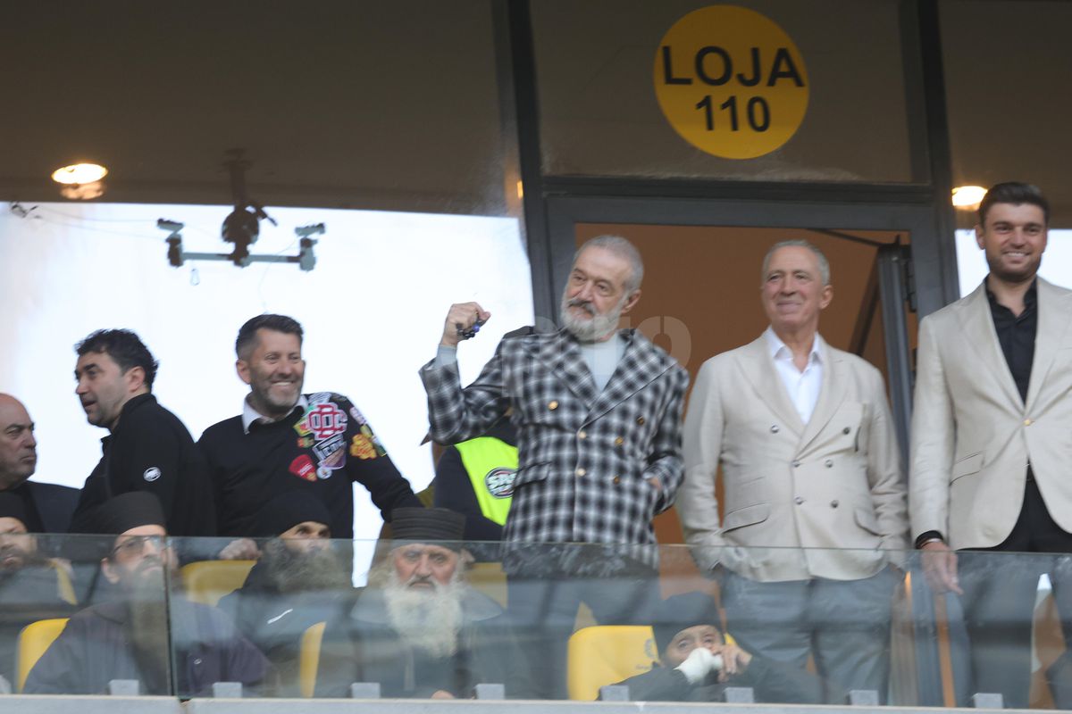 Gigi Becali, pe Arena Națională la FCSB - Universitatea Craiova  / foto GSP