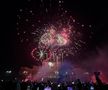 Petrecere și foc de artificii în Piața Constituției. FCSB, campioană Superligă 2024-2025. Foto: Sergiu Alexandru (GSP.RO)