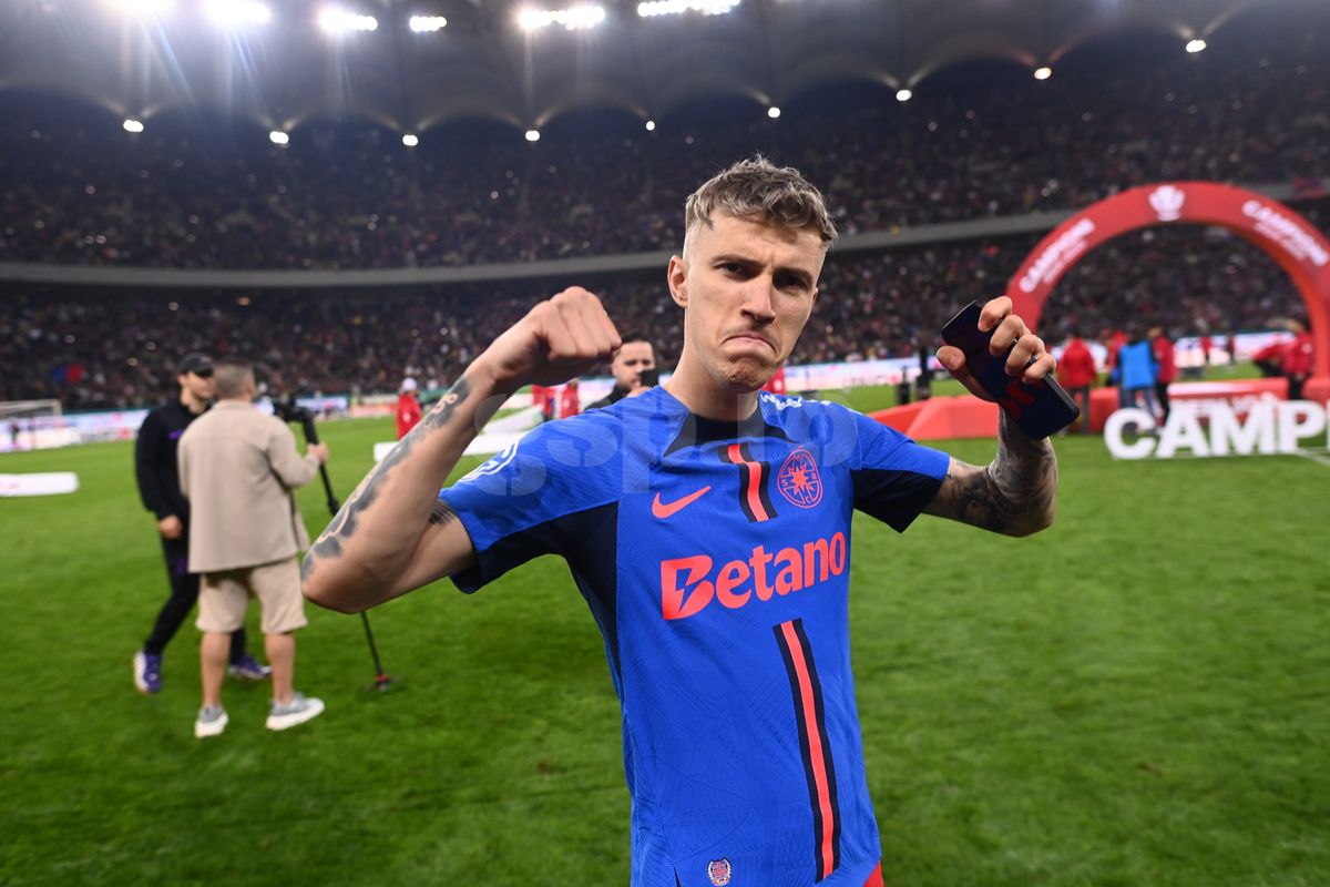 Elias Charalambous, direct în istoria FCSB! Pe plan intern, doar Laurențiu Reghecampf e peste