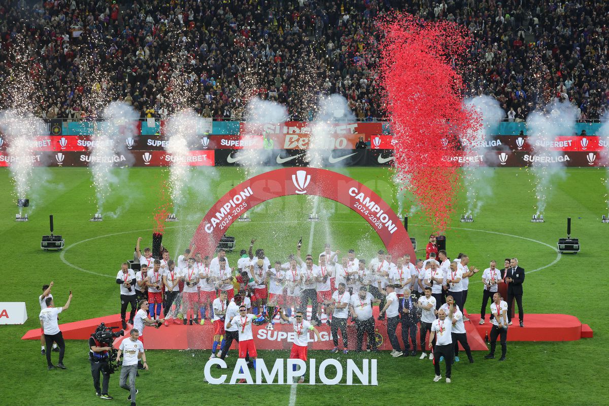 FCSB - sărbătoare de titlu // 17.05.2025